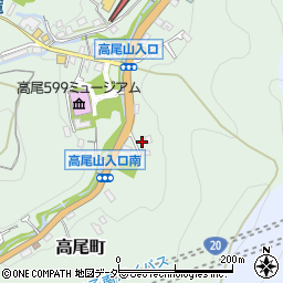東京都八王子市高尾町2404周辺の地図