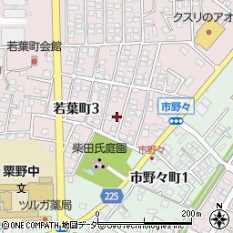 福井県敦賀市若葉町3丁目609周辺の地図