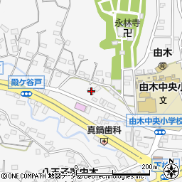 東京都八王子市下柚木384周辺の地図