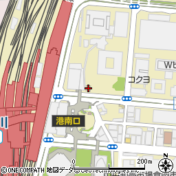 ファミリーマート品川駅港南口店周辺の地図