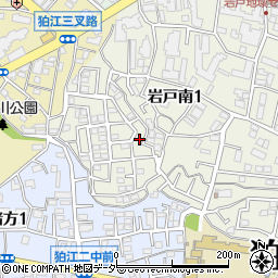 東京都狛江市岩戸南1丁目10-5周辺の地図