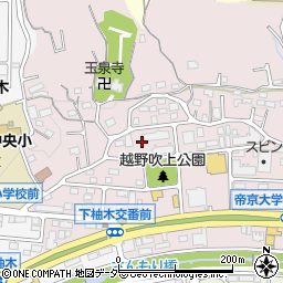 東京都八王子市越野6周辺の地図
