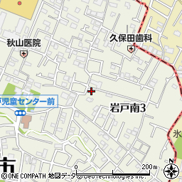 東京都狛江市岩戸南3丁目14-4周辺の地図