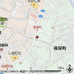 山梨県甲府市後屋町467周辺の地図