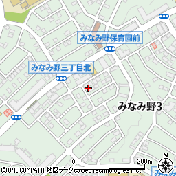 東京都八王子市みなみ野周辺の地図