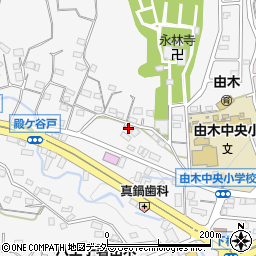 東京都八王子市下柚木383周辺の地図