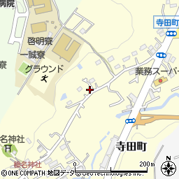 東京都八王子市寺田町799-1周辺の地図