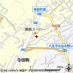 東京都八王子市寺田町249-1周辺の地図