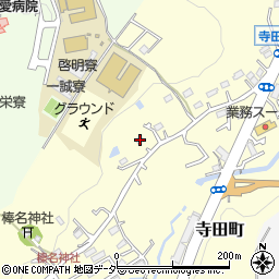 東京都八王子市寺田町800周辺の地図