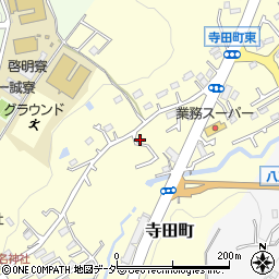 東京都八王子市寺田町226-2周辺の地図
