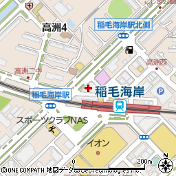 なか卯稲毛海岸店周辺の地図