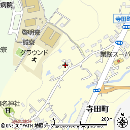 東京都八王子市寺田町799-3周辺の地図