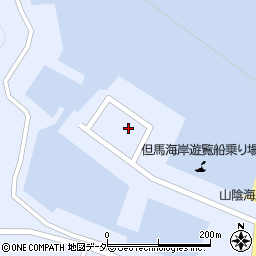 浜坂町漁業協同組合　本所周辺の地図