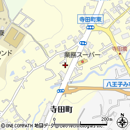 東京都八王子市寺田町213-5周辺の地図