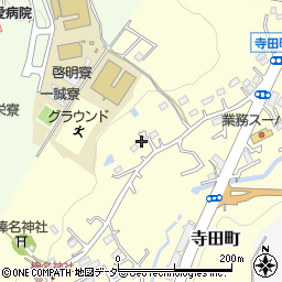 東京都八王子市寺田町799周辺の地図