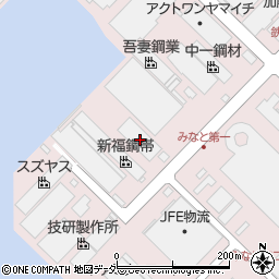 千葉県浦安市港70周辺の地図