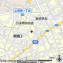 ニチイケアセンター用賀周辺の地図