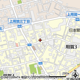 東京都世田谷区用賀3丁目26-3周辺の地図