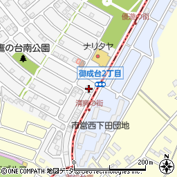 ヤクルト千葉県ヤクルト　販売たかの台センター周辺の地図