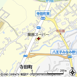 東京都八王子市寺田町246周辺の地図