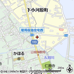 セブンイレブン甲府山城店周辺の地図