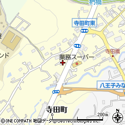 東京都八王子市寺田町213-3周辺の地図