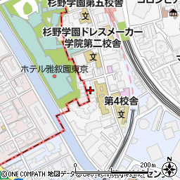 東京都品川区上大崎4丁目5周辺の地図