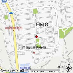 千葉県山武市日向台49-2周辺の地図