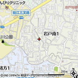 東京都狛江市岩戸南1丁目10-8周辺の地図