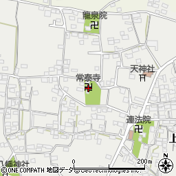 常泰寺周辺の地図