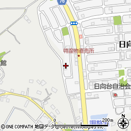 千葉県山武市日向台1周辺の地図
