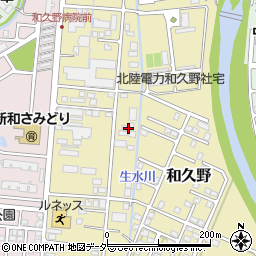 福井県敦賀市和久野27-4周辺の地図