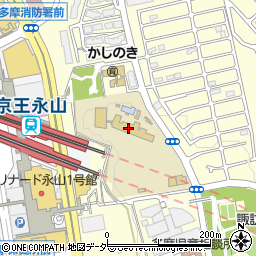 多摩市立　北諏訪小学童クラブ周辺の地図