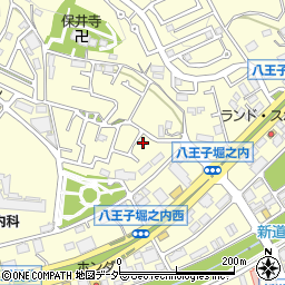 東京都八王子市堀之内523周辺の地図
