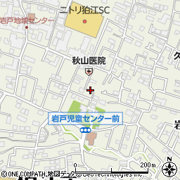 東京都狛江市岩戸南周辺の地図