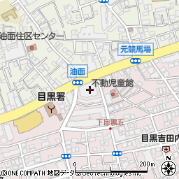 東京都目黒区下目黒5丁目19周辺の地図