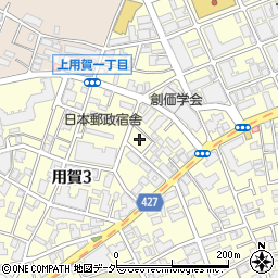 東京都世田谷区用賀3丁目7周辺の地図