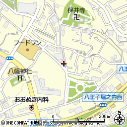 東京都八王子市堀之内496周辺の地図
