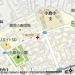 千葉県千葉市若葉区小倉台4丁目8-7周辺の地図