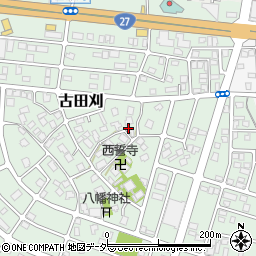 福井県敦賀市古田刈周辺の地図