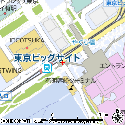 東京都江東区有明周辺の地図