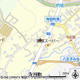 東京都八王子市寺田町211周辺の地図