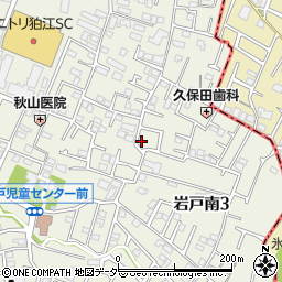 東京都狛江市岩戸南3丁目7-3周辺の地図