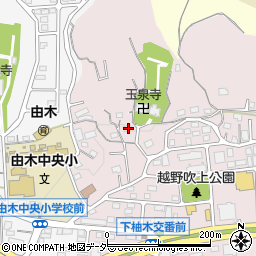 東京都八王子市越野717周辺の地図
