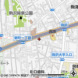 駒沢歯科・矯正歯科クリニック周辺の地図