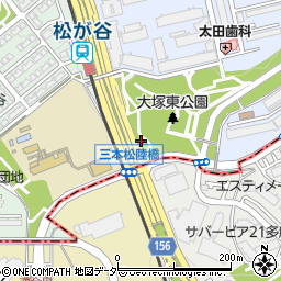 東京都八王子市鹿島104周辺の地図