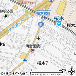 福田道路千葉営業所周辺の地図