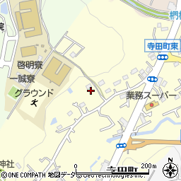 東京都八王子市寺田町807周辺の地図