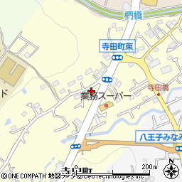 東京都八王子市寺田町211-1周辺の地図