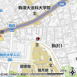 昭和製菓株式会社　総務周辺の地図